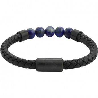 Браслет ZIPPO LEATHER BRACELET WITH CHARMS 2007161