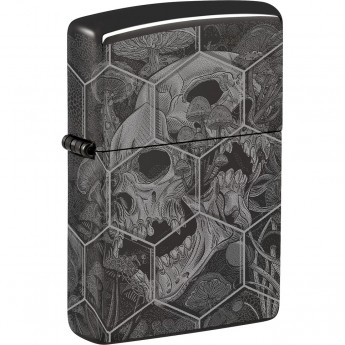 Зажигалка ZIPPO MUSHROOM SKULLS 46425 Зажигалка ZIPPO MUSHROOM SKULLS 46425