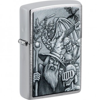 Зажигалка ZIPPO MYSTICAL BEINGS DESIGN 46579 Зажигалка ZIPPO MYSTICAL BEINGS DESIGN 46579