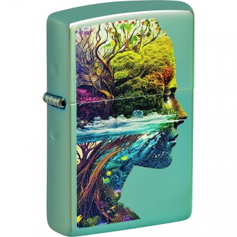 Зажигалка ZIPPO ONE WITH NATURE DESIGN 46233 Зажигалка ZIPPO ONE WITH NATURE DESIGN 46233