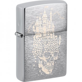 Зажигалка ZIPPO SKULL CASTLE DESIGN 46477 Зажигалка ZIPPO SKULL CASTLE DESIGN 46477