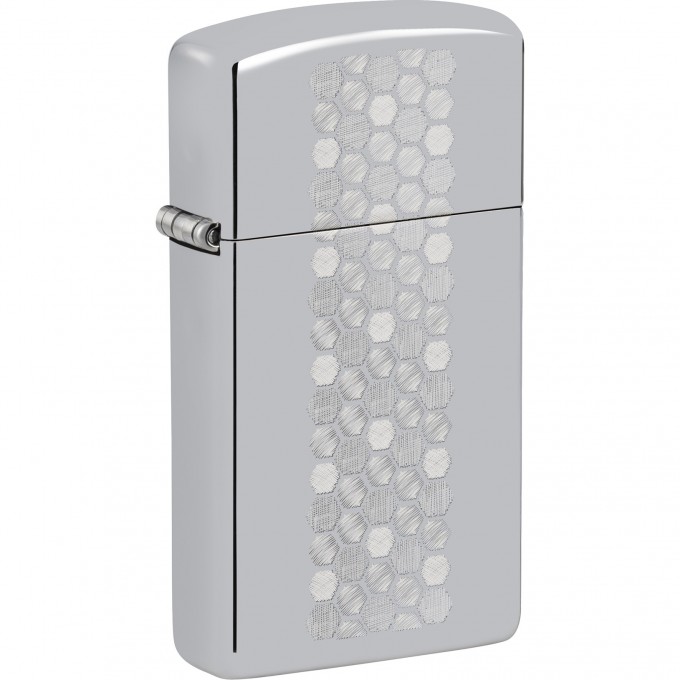Зажигалка ZIPPO SLIM® HONEYCOMB DESIGN 46270